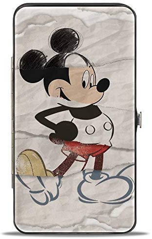 Buckle-Down Damen Geldbörse, Micky Maus, 7 x 4