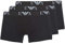 Emporio Armani Uomo 3 Tronchetti, Nero, L