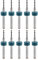 uxcell PCB Drill Bits 1.5mm Tungsten Carbide Rotary Tool Jewelry CNC Engraving Print Circuit Board Micro Drill Bits 1/8 Inch Shank 10 Pcs