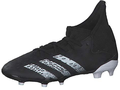 adidas Predator Freak .3 Fg J Fußballschuh, Core Black FTWR White Core Black, 28 EU
