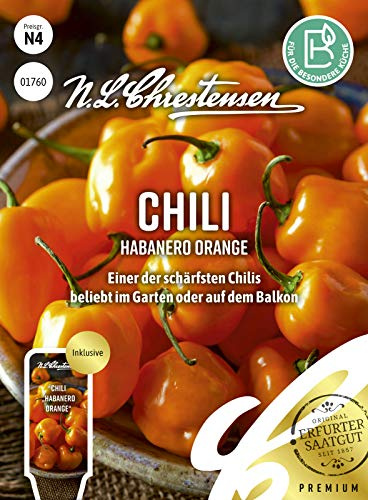 Chili Habanero Orange Samen, Saatgut