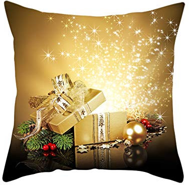 Nunubee Sofakissenbezug Haushaltskissenbezug Quadratischer Kissenbezug Weiches Und Langlebiges Schlafsofa Home Decoration Niedliche Geschenkbox 45 * 45Cm # 25