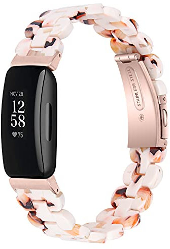 TopTen Armband Kompatibel mit Fitbit Inspire/Inspire HR/Inspire 2 Armband, Harz Verstellbares Handgelenk Armband, Ersatz Zubehör Armband, For Inspire/Inspire HR, Silikon,
