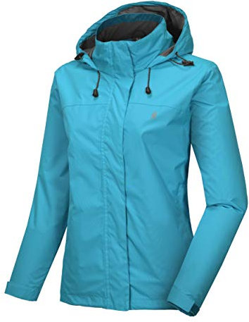 Little Donkey Andy Damen wasserdichte Regenjacke Leichte atmungsaktivem Regenjacke für Outdoor-Windbreaker zum Wandern, Reisen Hellblau XL
