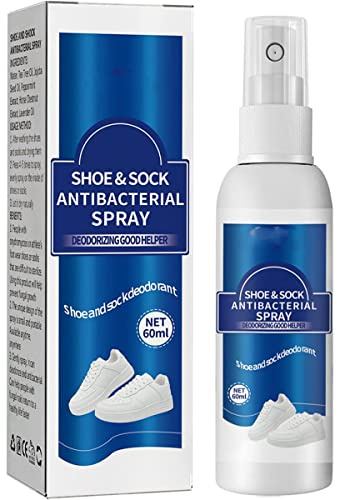Shoe & Sock Antibacterial Deodorant Spray,Foot Odor Eliminator Shoe Deodorizer,Foot Spray Odor Eliminator Spray, Shoe Odor Eliminator,Foot Deodorant for Shoes & Gym Gear (1pcs)