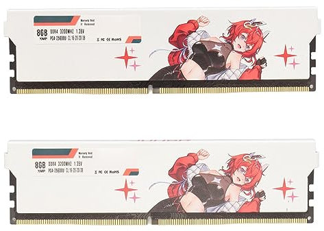 DDR4 RAM 16 GB Kit, 2 X 8 GB/2 X 16 GB, 3200 MHz Frequenz, CL 16 20 20 38, 1,35 V, PC-Computer-Desktop-Speicher-Upgrade-Speichermodul, XMP2.0-Unterstützung (16 GB (2 x 8 GB))