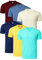 FULL TIME SPORTS V-Neck T-Shirt Pack of 6 FTS-UK-639-SUMMER-1-XXL