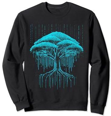 Binärer Baum Codierung Computerprogrammierer Sweatshirt