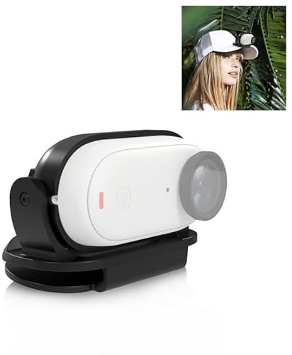 PULUZ Magnetic Hat Clip Protects Frame for Insta360 GO3 / GO 3S Accessories Quick Release Cap Clip Fixed Mount Small & Lightweight for Action Camera, for Insta 360 GO3 / GO 3S Hat Clip Mount