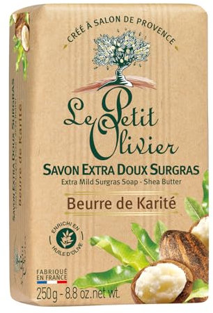 Le Petit Olivier Savon extra doux surgras, Au karité - Le savon de 250g