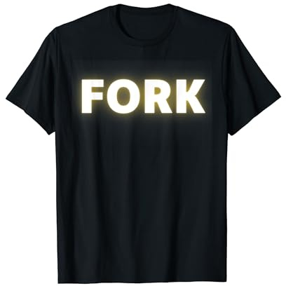 Funny Fork Shirt For Men, Kitchen Utensils, Fork, Forks T-Shirt