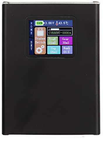 Locadence Spot Welder with 1.8in LCD Color Display, Adjustable Portable One Machine with Two Uses Professional Mini Spot Welding Machine for Battery