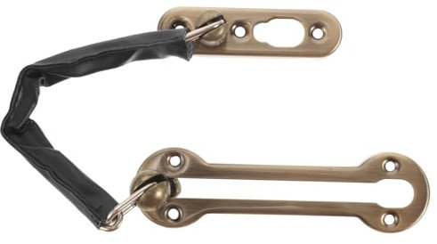 Homoyoyo Serrure De Porte Chaîne Inoxydable Pour Sécurité Intérieure Verrou Anti-intrusion Avec Installation Facile Et Élégant Convient à Toutes Épaisseurs De Porte