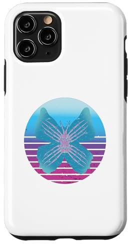 Hülle für iPhone 11 Pro Schmetterlingsskelett Schmetterlingsfee Grunge Fairycore