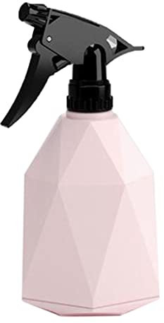 Luzhengyang 600 ml - Flacon pulvérisateur pour plantes - En ABS - Pour la maison, le jardinage, les soins des cheveux - Buse anti-fuite, petite capacité, design créatif - Rose