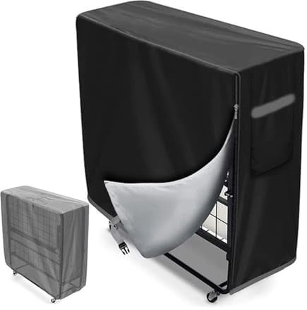 KFDZSW Klappbett Schutzhülle Wasserdicht, Folding Bed Cover 210D Oxford Winddicht UV-Beständiges, Foldable Bed Abdeckung, Klappbar Relax-Liegestuhl Abdeckung (84 x 33 x 107cm)