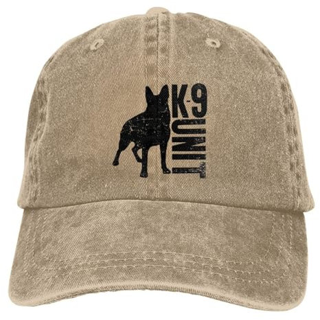 Classic K9 UnitShepherd Men Pure Color Dad Hüte Sonnenblende Baseballkappen Peaked Cap Cool