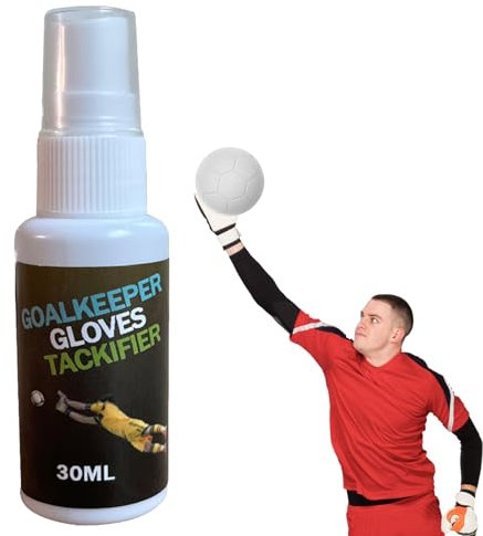 KARELLS Goalkeeper Glove Grip Spray,Glove Glue Goalkeeper,Goalkeeper Glove Spray,Gloves Grip Spray,30ml Glove Glue,Perfect For Goalkeeping Gloves in Wet or New match Conditions (Style 3, 1)