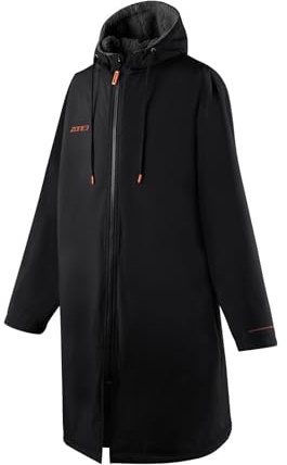 ZONE3 Active-Flex Parka Robe For Outdoor Changing, Layering, Keeping Warm Between Swims
