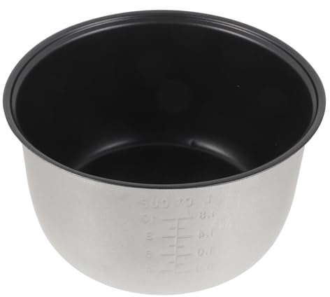 MOTHNUR Olla Arrocera Interior Antiadherente 4l Revestimiento De Aluminio Reemplazo Multiusos para Cocina Eléctrica Adecuado para Sopa y Pastel Accesorio Práctico para Hogar