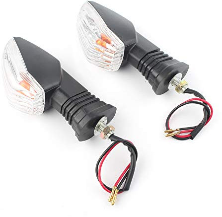 YUCHUANGYE Blinker Motorrad Motorrad Blinker Licht Anzeige Blinker Fit for Suzuki GSX-R 600 SRAD GSXR 750 1000 2001-2003 GSX-R750 K4 GSXR 600 2004-2005 Motorrad Blinker(Clear)