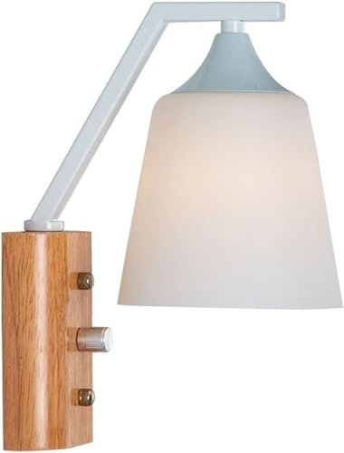 NSTVVEE Lámpara de Pared LED de Cristal artístico, Ideal para Estudio, Sala de Estar, Bar, Restaurante, cafetería, escaleras, pasillos (Monocromo).