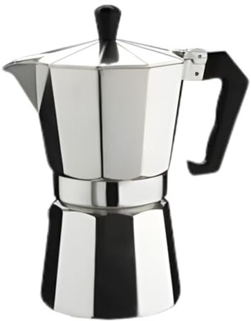 Italian Espresso Coffee Moka Pot Stove Top Coffee Maker, Aluminum Classic Filter Espresso Percolator for Italian & Cuban Coffee Brewing, for Home Kitchen & Camping (12 cup 600 ml)