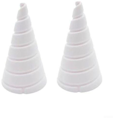 Startbuymore 2PCS Wire Coil Winding Fixtures Cone Shape For Copper Wire With PP Material, Designed For Electric Gardening And Coil Making Projects(2pcs large)