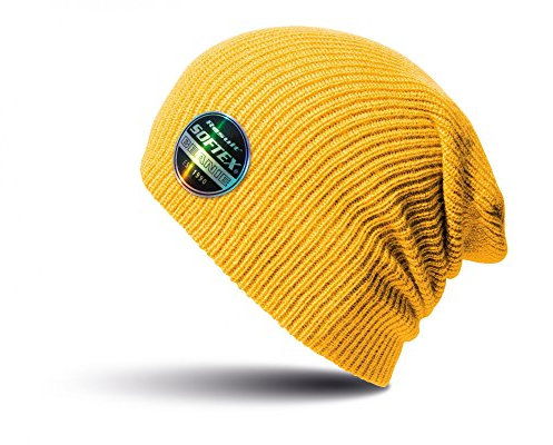 Result Winter Essentials Core Softex Beanie Hat (One Size) (Golden Yellow)