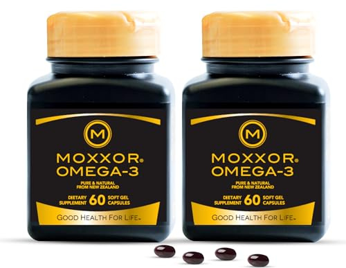 Omega 3 New Zealand Green Lipped Mussel Oil Softgels, 2-Pack