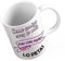 Taza Como amiga eres lo más, pero como madre, lo petas