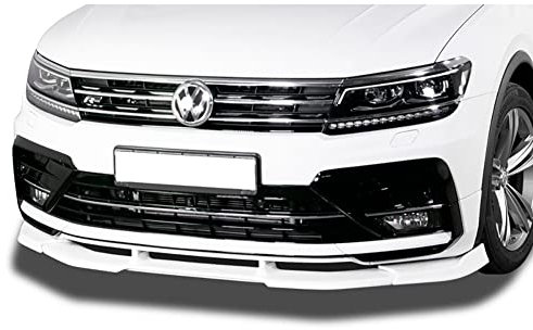 RDX Spoiler delantero Tiguan (2016+) R-Line Alerón delantero frontal VARIO-X
