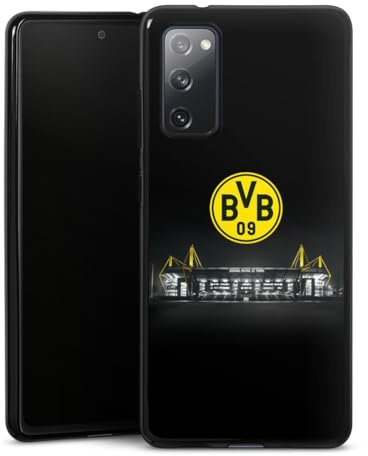 DeinDesign Silikon Hülle kompatibel mit Samsung Galaxy S20 FE Case schwarz Handyhülle BVB Stadion Borussia Dortmund