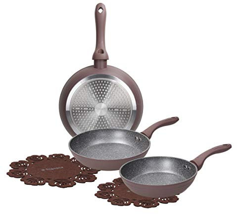 Tognana Cooking Circle Set 3 Padelle da 20, 24 e 28 cm