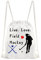 JYTAPP Feldhockey-Geschenk für Hockey, Kordelzug-Tasche, Feldhockey-Geschenk für Spieler, Feldhockey-Team, Inspirationsgeschenk, Beige, Tagesrucksäcke