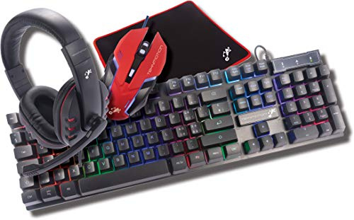 Aode -F-Controller wireless per controller di gioco Bluetooth senza fili perSlim/Pro/PC,gamepad ergonomico con doppio touchPad 3,5 mm presa audio pulsante sei assi migliorato-TouchPad 3,5 mm presa