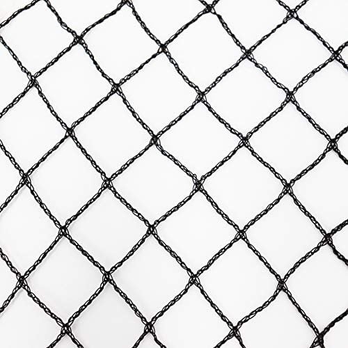 Aquagart® Teichnetz Vogelschutz 20x20 mm Maschenweite I Pool Laubnetz schwarz I Obstbaumnetz feinmaschig I Beet Netz stabil I Silonetz I Fischteichnetz Reiherschutz I Volierennetz (12m, 16m)