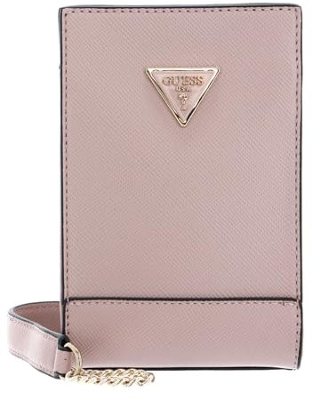 GUESS Noelle Chit Chat Phone Bag Rose