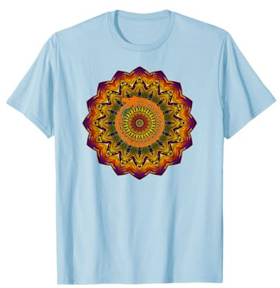 Ouroboros Mandala Graphic Ring Snake Eating Tail Geschenk T-Shirt T-Shirt
