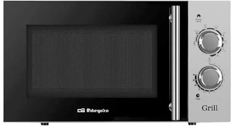 Orbegozo MIG 2321 Microondas con Grill 23L 900W Acero Inoxidable