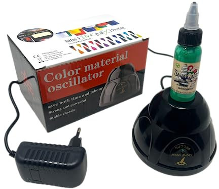 INKgrafiX® AVA Farbshaker/Ink Shaker Farbschüttler Universal für alle Größen - für deutsche Tattoofarbe - INKgrafiX® Tattoo INK