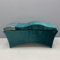 Untitled Wave Matratze (Curved Topper) mit Memory Foam, Liegenbezug, Set 180x60 cm für Kosmetikliege, Massageliege, für Wimpernverlängerungen, PMU - dunkelgrün