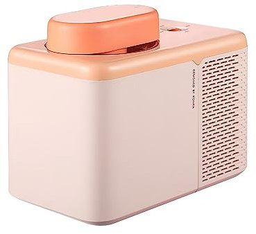 GLigeT Maquina de Helado Máquina de Helados eléctrica portátil, máquina de Helados DIY, máquina de Batidos de Yogur congelado, 500ml Heladera