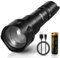 KEENZO 850nm IR Illuminator Torch Lights for Night Vision,Fresnel Lens Zoomable Infrared Flashlight with Rapid Dimmer Switch IR Spotlight Max Lighting 500M