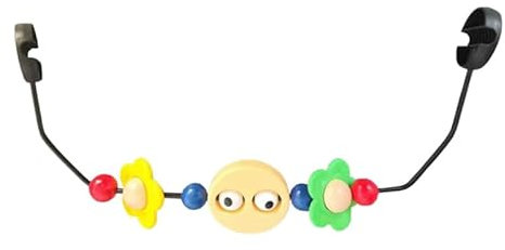 SUMKTO Spielzeug Regal für Baby Bouncer Kinderwagen Boarch Spielzeug für Baby Autos itz Babys icher Holz säulen Spielzeug Regal Baby Türsteher Zubehör