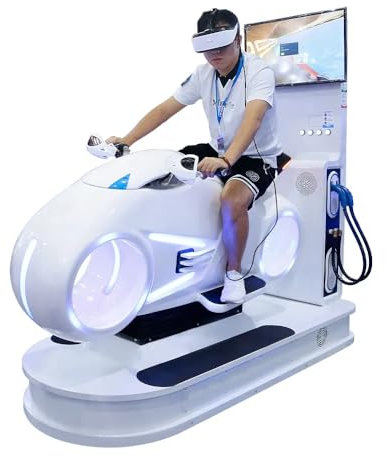 9D Vr Simulator Motion Ride Moto Driving Virtual Reality Space Wheel Motorcycle Racing