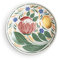 Wade WA967033CAP Capri Dinner Plate with Vibrant Mediterranean Inspired Design, Crafted from Earthenware, Made in Stoke-on-Trent, 28cm, Multi-Coloured