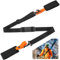 Draupnir Ski Tragegurt, Ski Carrier Strap, Verstellbare Rutschfeste Schultergurte, Skis Tragehilfe, Snowboard Bindungsriemen, Skitragegurt und Stöcke für Outdoor Winter Zubehör