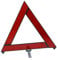 Mikinona Safety Triangle Reflective Road Warning Sign Collapsible Emergency Triangle Base Rack