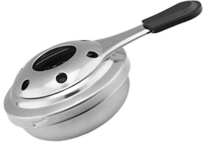 DINHEAROM Porta Combustibile Acciaio Inossidabile Per Stufa Pratico e Portatile Per Campeggio e Cucine All Aperto Multi-funzionale e Facile Da Pulire